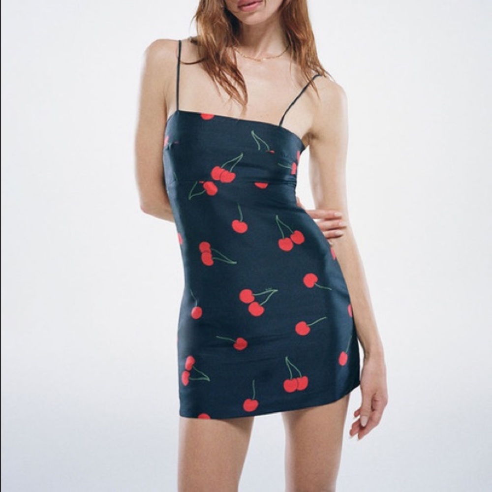 Realisation Par Christy wild cherry dress